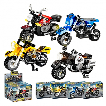 Купить Конструктор "Moto Racing" 101-109 деталей оптом